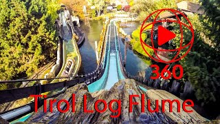 Europa Park  Tirol Log Flume  Tiroler Wildwasserbahn  Full Ride  Total Immersive Experience [upl. by Adnohsed]