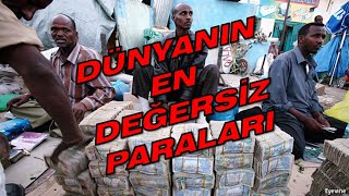 DOLARIN EN YÜKSEK OLDUĞU ÜLKELER  DÜNYANIN EN DEĞERSİZ PARA BİRİMLERİ  PARASI DEĞERSİZ OLAN 10ÜLKE [upl. by Gnoix]