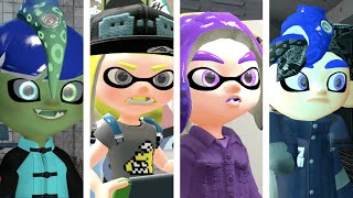 OctoCoop Shorts Mini Movies 4 Splatoon Stopmotion [upl. by Adirehs]