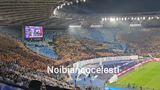 Lazio  Roma 00 i tifosi biancocelesti cantano quotLa Lazio miaquot prima della gara [upl. by Shuman]