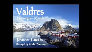 Valdres  Johannes Hanssen arr Merlin Patterson [upl. by Nyra]