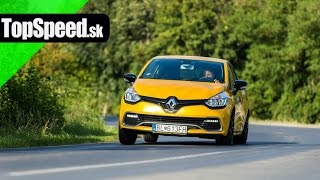 Test Renault Clio IV RS EDC TopSpeedsk [upl. by Kerrison]