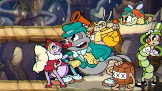 Cuphead The Delicious Last Course  Moonshine Mob Boss Fight [upl. by Akimrej]