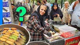 The Most Beautiful Street Food Lady in Tehran Iran [upl. by Nylkoorb]