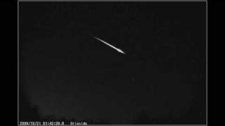 Orionid Meteor Shower 2009 [upl. by Ecinnahs]