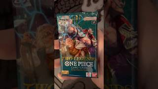 One Piece  Two Legends Pack Rip onepiececardgame [upl. by Balch]