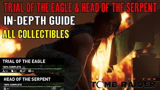 Shadow of the Tomb Raider 🏹 All Collectibles Trial of the Eagle amp Head of the Serpent 🏹 [upl. by Chaffinch]