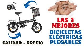 ✔️ Las 3 MEJORES Bicicletas Eléctricas Plegables BARATAS de Amazon 2024 ✔️ CalidadPrecio [upl. by Norab]