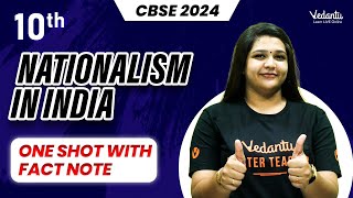 Nationalism in India ONESHOT with Fact Note  Class 10 SST  CBSE 2024 🔥 Suba maam [upl. by Aciretnahs864]