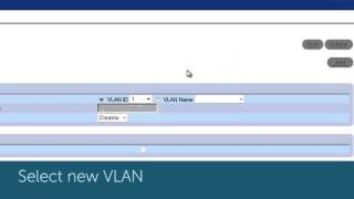 PowerConnect 2800 Creating and applying VLANs to an interface [upl. by Risan]