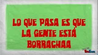 EL GUATO  La Gente Está Borracha Lyric Video [upl. by Proffitt308]