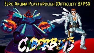 Cyberbots Fullmetal Madness Zero Akuma Playthrough Difficulty 8 PSX [upl. by Ijok]