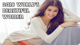 Top 10 Most Beautiful Women In The World 2018 [upl. by Lua]