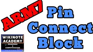 Pin Connect Block of ARM7 based LPC2148  AP  2015 Course  TE EampTC  SPPU [upl. by Milburr]