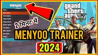 Install Menyoo Trainer PC Step by Step  2024 [upl. by Keraj]