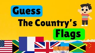 Can You Guess the Country Flags  Ultimate Flag Quiz Challenge 🌍🏳️‍🌈 [upl. by Tehr651]