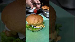 Chriraja Paneer Burger 😍paneerburger foodshorts youtubeshorts [upl. by Roumell]