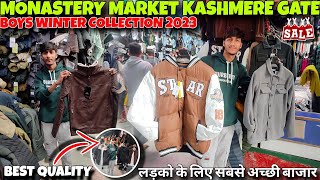 Monastery Market Winter Collection 2023  Kashmere Gate Monastery Market  Monastery Market Delhi [upl. by Nonnair]