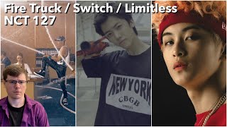 NCT 127 Fire Truck  Switch feat SR15B  Limitless MVs  Reaction [upl. by Federico]