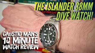 Islander Watches 38mm Diver Review in 10 Minutes or Less [upl. by Ecerahs373]