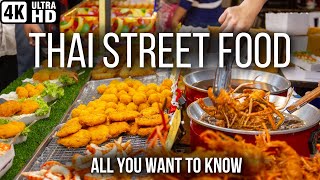 4K 🍜 Ultimate collection of Thai street foodThe best night market in Phuket Naka market sub [upl. by Ayhay467]