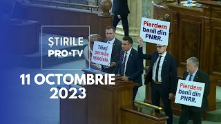 Știrile PRO TV  11 octombrie 2023 [upl. by Paco]