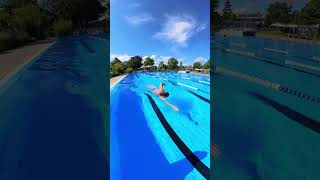 Easy and efficient freestyle swimmingmore in comments swimming [upl. by Tamiko448]