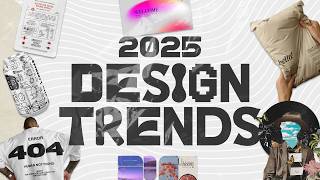 2025 Graphic Design Trends You Should Know [upl. by Samohtnhoj]