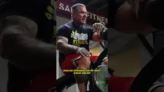 LEE PRIEST Pin Loaded vs Plate Loaded Leg Extension Machines [upl. by Llevaj949]