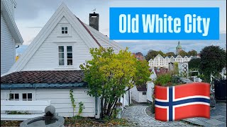 🇳🇴Stavanger Norway  4K Walking Tour Along the Old White Houses 🏡 [upl. by Uranie]