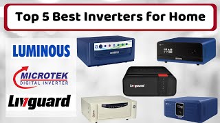 5 Best Inverters for Home in India 2022 – Review amp Comparison in Detail 💥 Buying Tips 💥 [upl. by Ymmor]