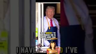 Donald Trump TROLLS Kamala By Working At McDonald’s For A Day [upl. by Adamik]