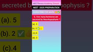 MCQ FOR NEET 2025 Preparation quickrevision neetaspirants ncertmcq neetiferousacademy etawah [upl. by Attennyl]