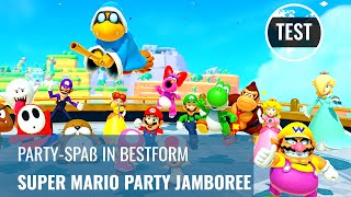 Super Mario Party Jamboree ist ein Highlight der Reihe REVIEW GERMAN [upl. by Iroj]