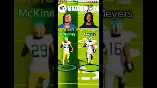 Madden 24 Race Xavier McKinney vs Jakobi Meyers Round 1 Matchup 55 [upl. by Orji102]