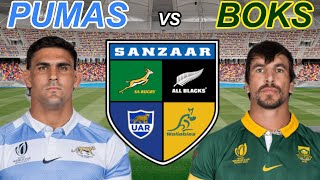 ARGENTINA vs SOUTH AFRICA Rugby Championship 2024 Live Commentary [upl. by Eniortna995]