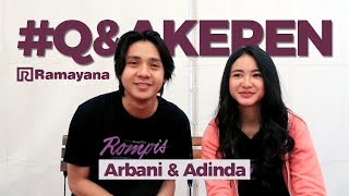 BIKIN BAPER Cerita Adegan Romantis Arbani Yasiz amp Adinda Azani [upl. by Ellehcen]