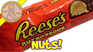 Reeses NutRageous Candy Bar Review [upl. by Meehan]