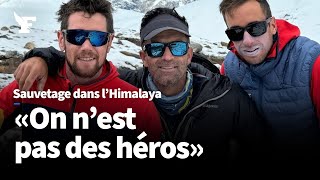 Le récit des trois militaires français qui ont sauvé deux alpinistes dans l’Himalaya [upl. by Enaoj782]