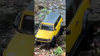 Ford bronco offroad crossing the creek 2024 automobile rccars ￼ [upl. by Nesaj]