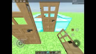 Roblox mineverse my first house creative testing [upl. by Gass]