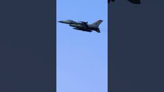 USAF F16 takeoff in Honolulu Int’l Airport f16fighterjet fighterjet usaf planespotting 2024 [upl. by Bondy]