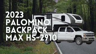 2023 Palomino Backpack HS2910 Truck Camper W SLIDE OUT [upl. by Sherj73]