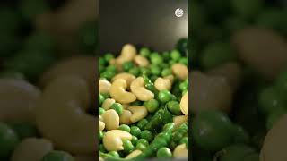 काजू वाटाण्याची उसळ  Kaju Vatanyachi Usal Recipe shorts nationalcashewday ruchkarmejwani [upl. by Saidnac]