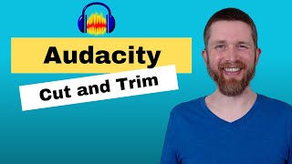 Audacity How to Cut out Parts of a Song [upl. by Brosine63]