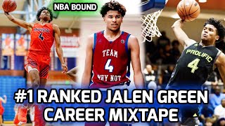 1 Prospect Jalen Green Is READY FOR THE PROS Official Career Mixtape 🎬 [upl. by Angadresma]