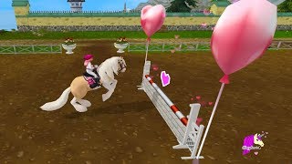 NEW Race Show Jumping Valenintes Update Star Stable Online Horse Game Video [upl. by Desma]