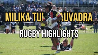 Milika Tuinakauvadra  Katrina Fanning Shield  2024 Rugby league Highlights [upl. by Sidra52]