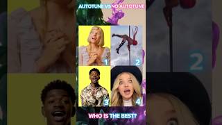 AUTOTUNE vs NO AUTOTUNE  shorts popularmusic bestsong viralmusic [upl. by Eteragram358]