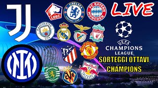 SORTEGGI OTTAVI CHAMPIONS LEAGUE 202122 IN DIRETTA [upl. by Myers225]